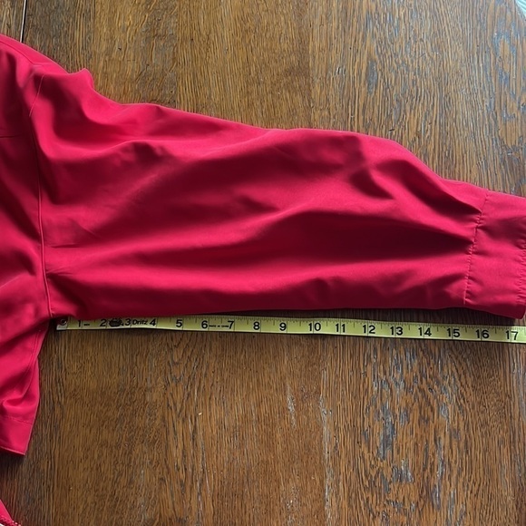 Vintage Forecaster Sport Women’s Coat Red Size Medium Zipper and Buttoned hood - Picture 15 of 16